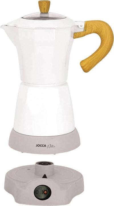 Productafbeelding Jocca Elektrische espressomachine in wit voor maximaal 6 kopjes met 360° draaibare kop (6 T.)
