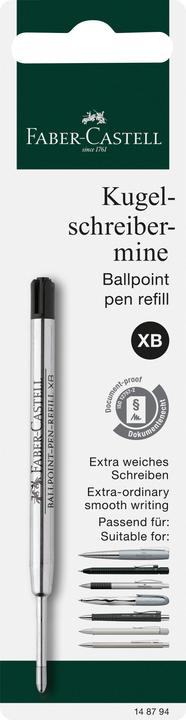 Produktbild Faber-Castell Kugelschreibermine XB (Schwarz, 0.60 mm, 1 Stk.)