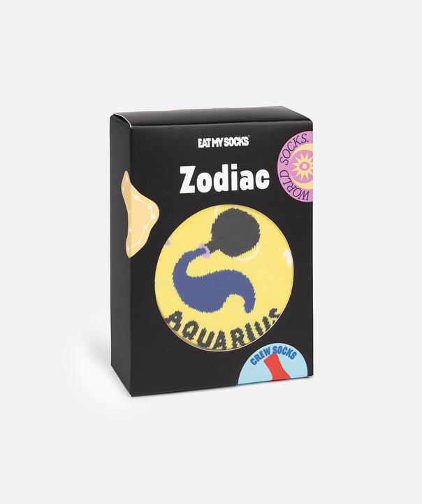 Produktbild Eat My Socks Sternzeichen Wassermann Socken (One Size)