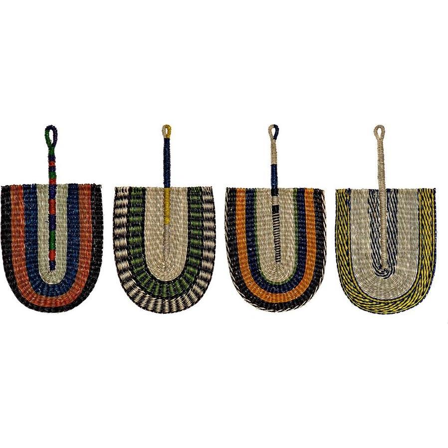Thumbnail - DKD Home Decor, Wanddeko, Wanddekoration Bunt Orientalisch 46 x 1 x 26 cm (4 Stücke)