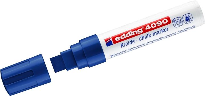 Produktbild Edding 4090 Kreidemarker (Blau, 4 mm, 1 x)