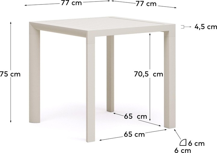 Actual product image Kave Home Culip (77 cm)