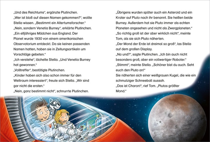 Produktbild Tessloff Der kleine Major Tom. Band 17. Rettungsmission zum Pluto (Deutsch, Bernd Flessner, Peter Schilling, 2023)