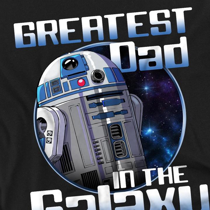 Immagine prodotto Star Wars Greatest Dad In The Galaxy Maglietta Festa del Papà Adulto Unisex (M)