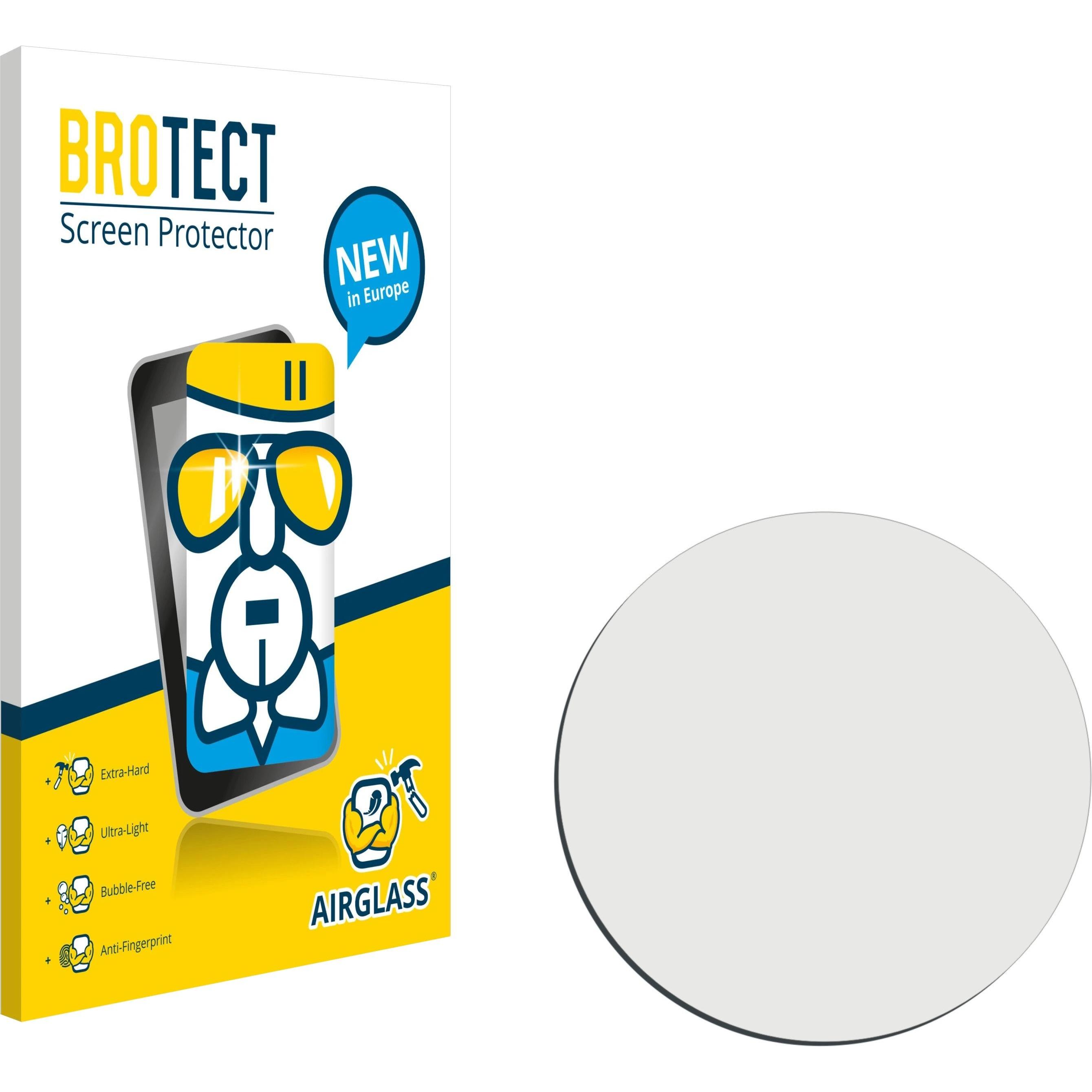 BROTECT AirGlass Panzerglasfolie, Smartwatch Schutzfolie, Transparent