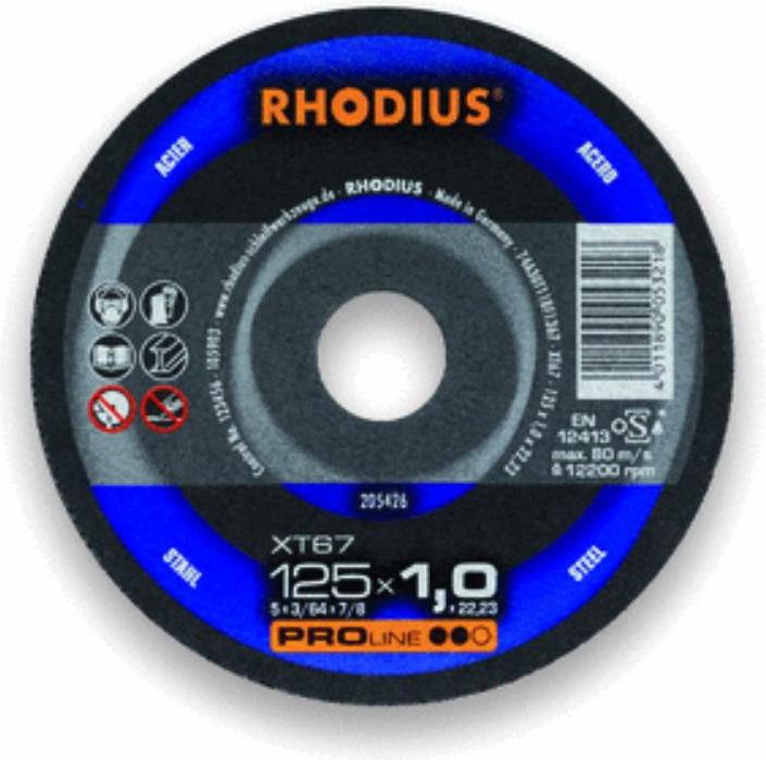Produktbild Rhodius Trennscheibe XT67 205600 Durch