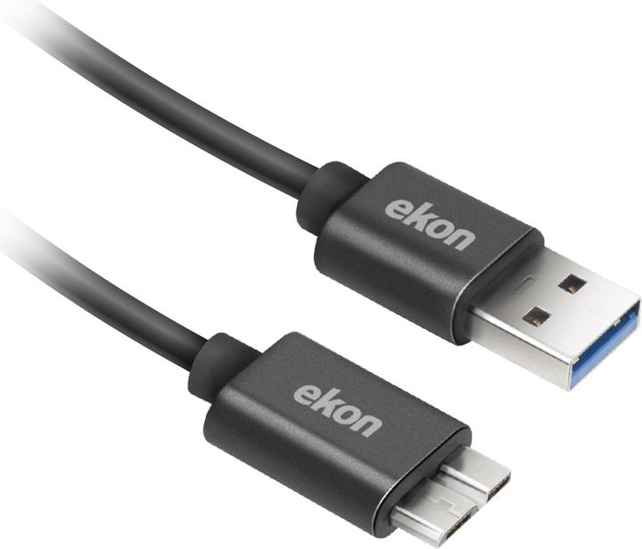 Image du produit Ekon Câble avec Type A mâle 3.0 USB et micro-USB mâle (1 m, USB 3.2 Gen 1)