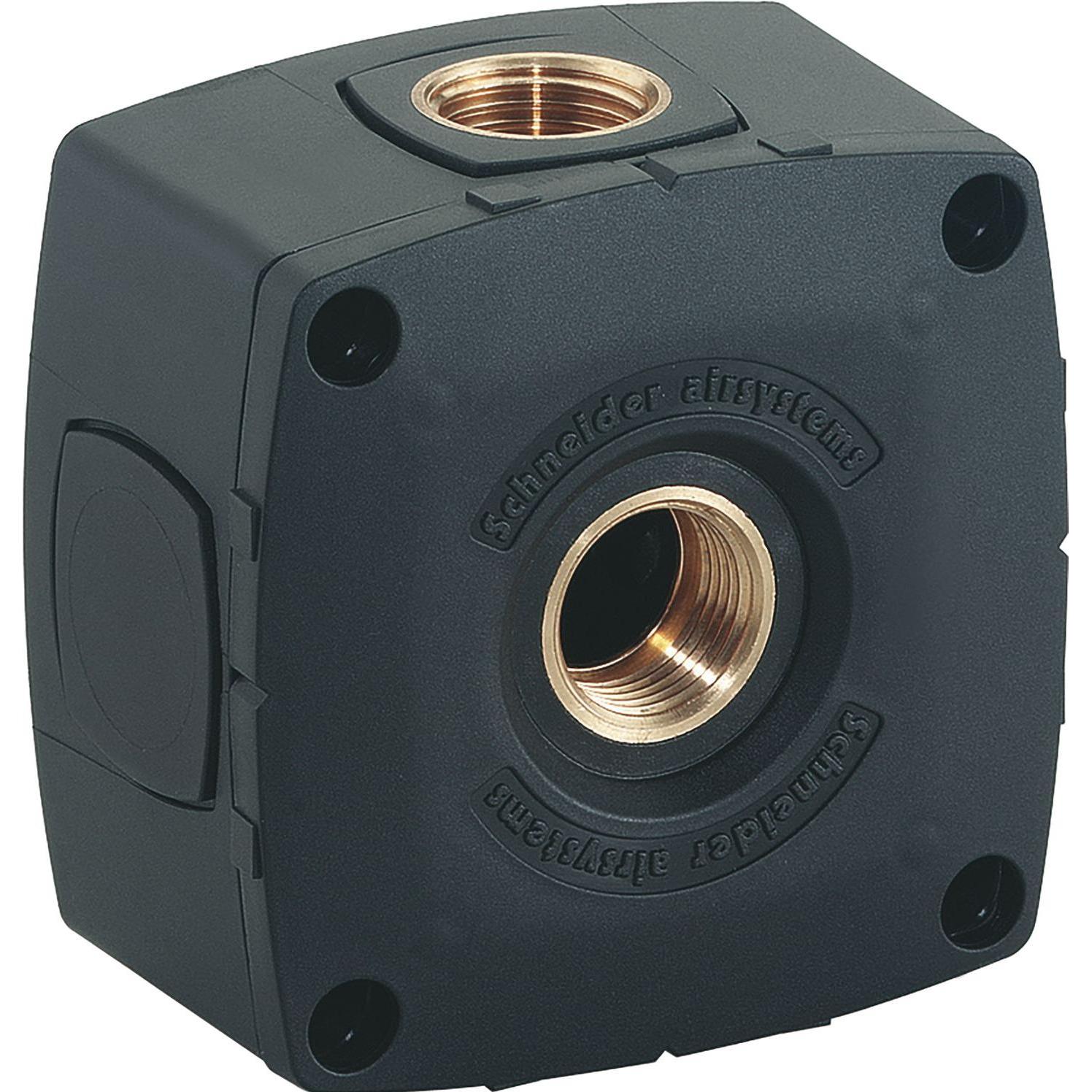 Thumbnail - Schneider, Zubehör Druckluftwerkzeug, Druckluft Verteiler (Rohrleitungsdose) RLD-B Verteiler 2x I-Gew. 1/2"