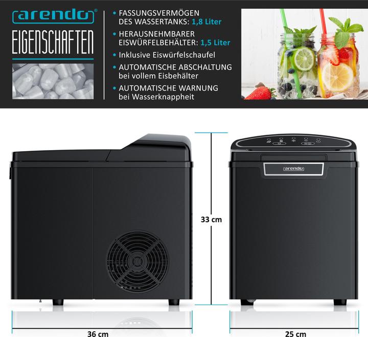 Image du produit Arendo Machine à glaçons