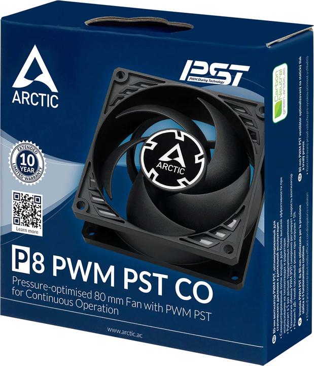 Produktbild Arctic P8 PWM PST CO Lüfter (80 mm, 1 x)