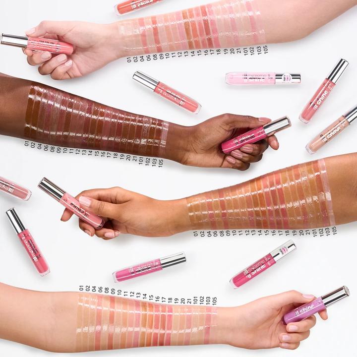 Actual product image essence extreme shine volume lipgloss (21 Pretty in Pink, Pretty in Pink)