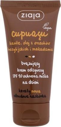 Ziaja Cupuacu Spf 10 - Self-Tanning Face Cream (Selbstbräunungstuch, 50 ml)
