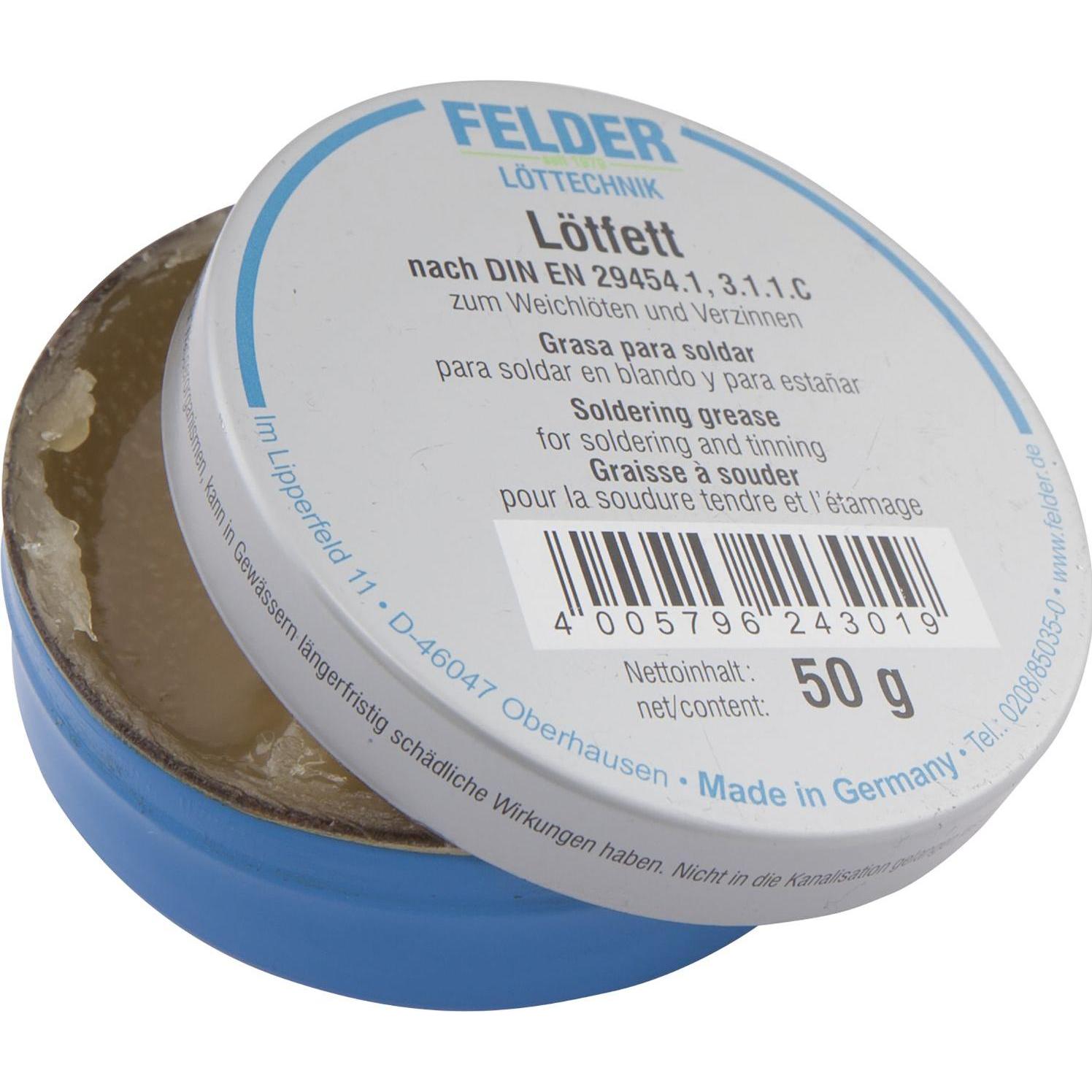 Felder Lötfett (Lötfett), Lötgerät Zubehör