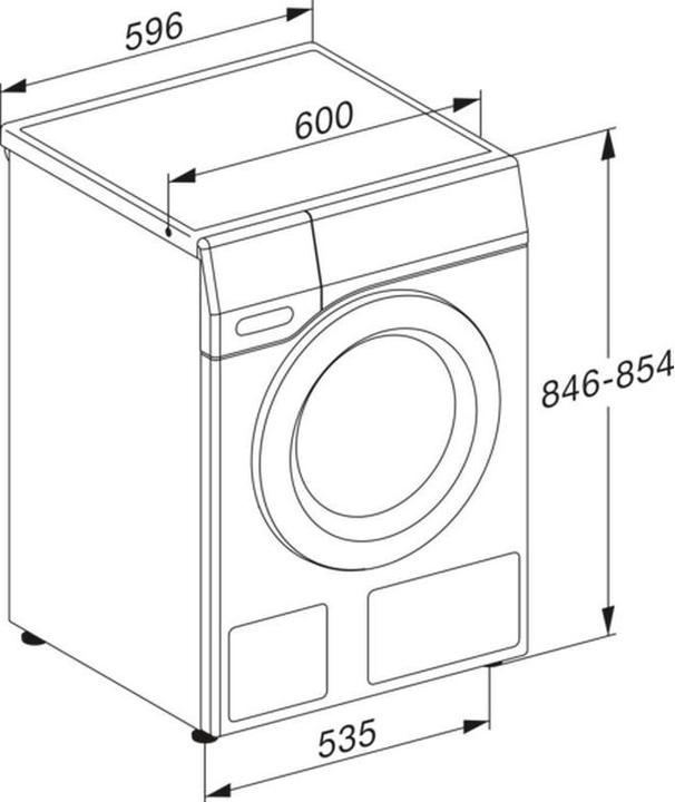 Actual product image Miele WEJ 800-85 CH (9 kg, Right)