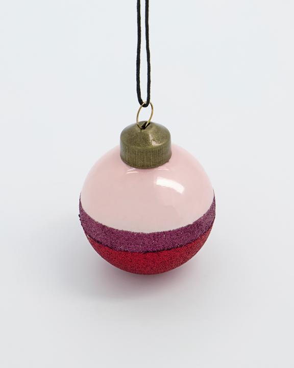 Produktbild House Doctor Ornamente, HDStripe, Rosa/Rot (24 -teilig)