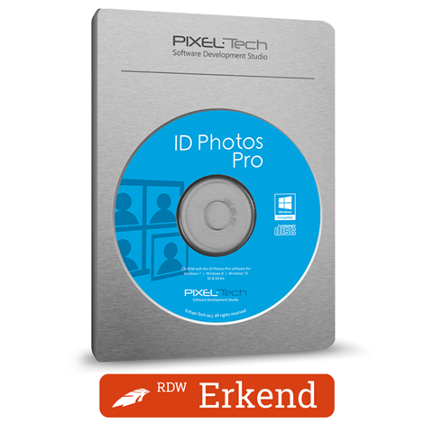 Actual product image Pixel-Tech IdPhotos Pro passport photo software