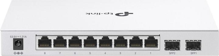 Productafbeelding TP-Link 10-Poorts Gigabit Smart Switch Met 8-Poorts Poe Poort: 8 Gigabit (10 ports)