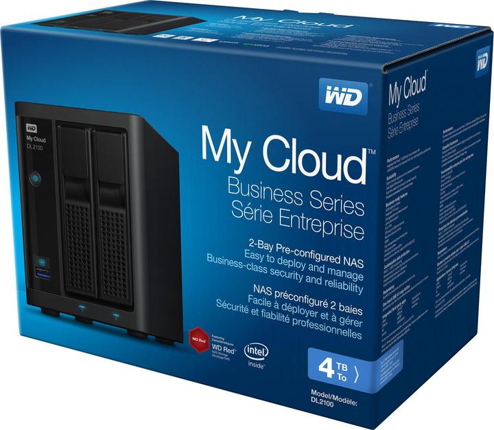 Produktbild WD My Cloud Pro PR2100 (2 x 2 TB, WD Red)
