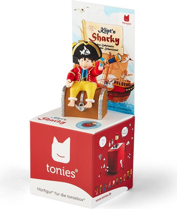 Produktbild Tonies Hörbuch Tonie - Käpt'n Sharky und das Geheimnis der Schatzinsel (Deutsch)