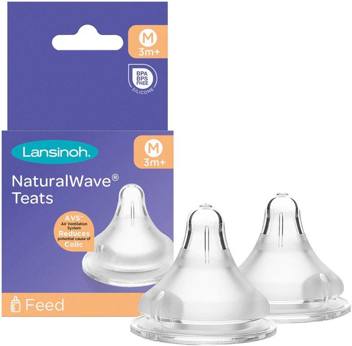 Actual product image Lansinoh Medium Flow Natural Wave