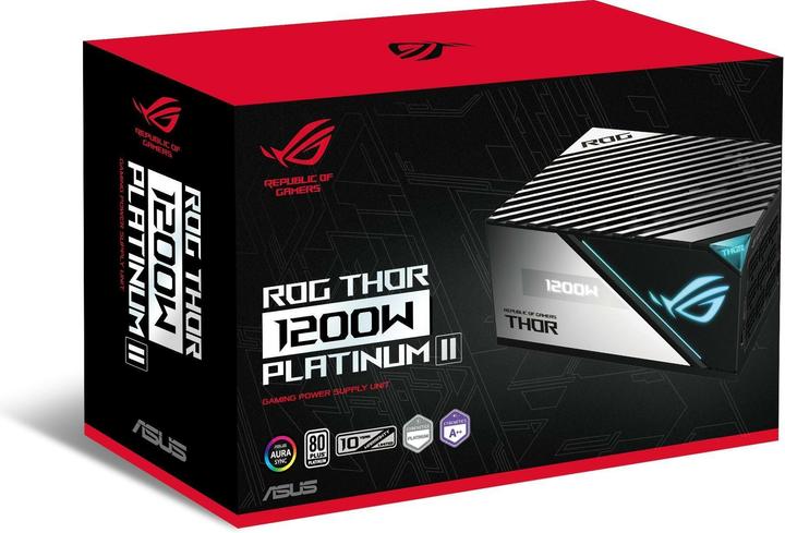 Actual product image ASUS NEZ ROG Thor 1200 Platinum II Power Supply Unit (1200 W)
