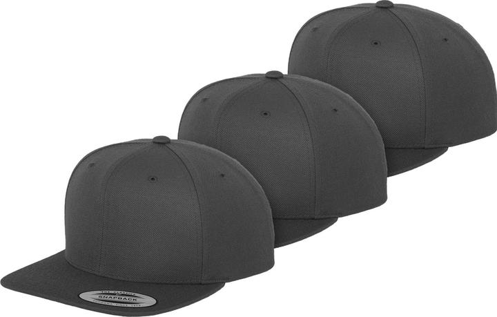 Produktbild Flexfit Classic Snapback 3-Pack - 180997 (One Size)