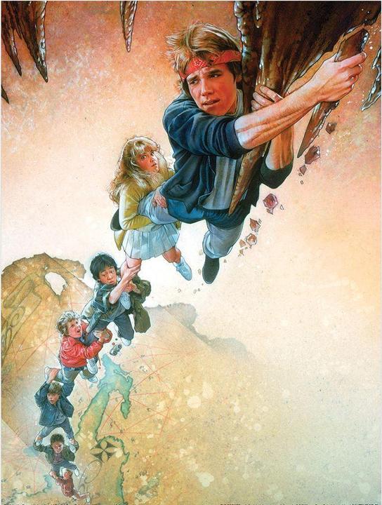 Actual product image The Goonies Hanging Paper Print (30 x 40 cm)