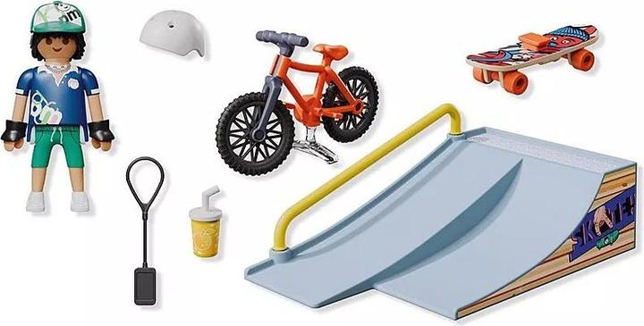 Produktbild Playmobil Snowboarder + Rutsche Ramp (71798, Playmobil My Life)
