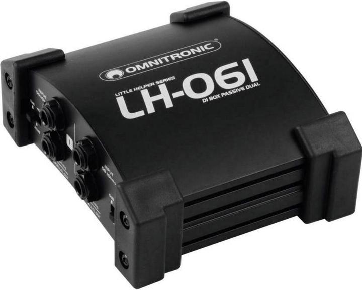 Produktbild Omnitronic Passive DI Box 2-Kanal LH-061 (DI Box)
