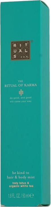 Actual product image Rituals The Ritual of Karma Hair & Body Mist (50 ml, Body & hair fragrance spray)