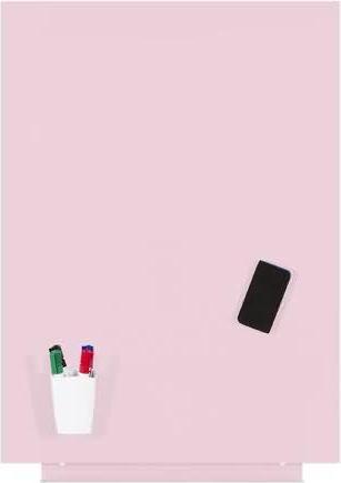 Actual product image Rocada Lacquered skin whiteboard module 55x75cm RAL 490-1 pink (55 x 75 cm)