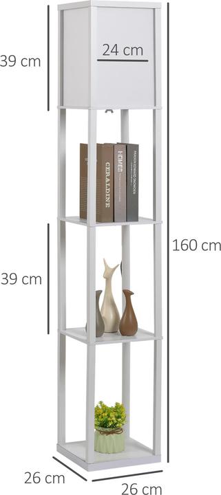 Actual product image Homcom Floor lamp (E27)