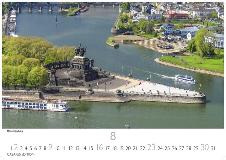 Image du produit Der Rhein 2026 L 35x50cm (35 x 50 cm, Allemand)