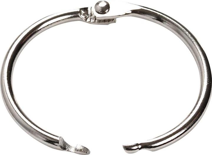 Produktbild Creativ Company Scharnierringe 32mm, Set mit 8 Stück, aus Metall