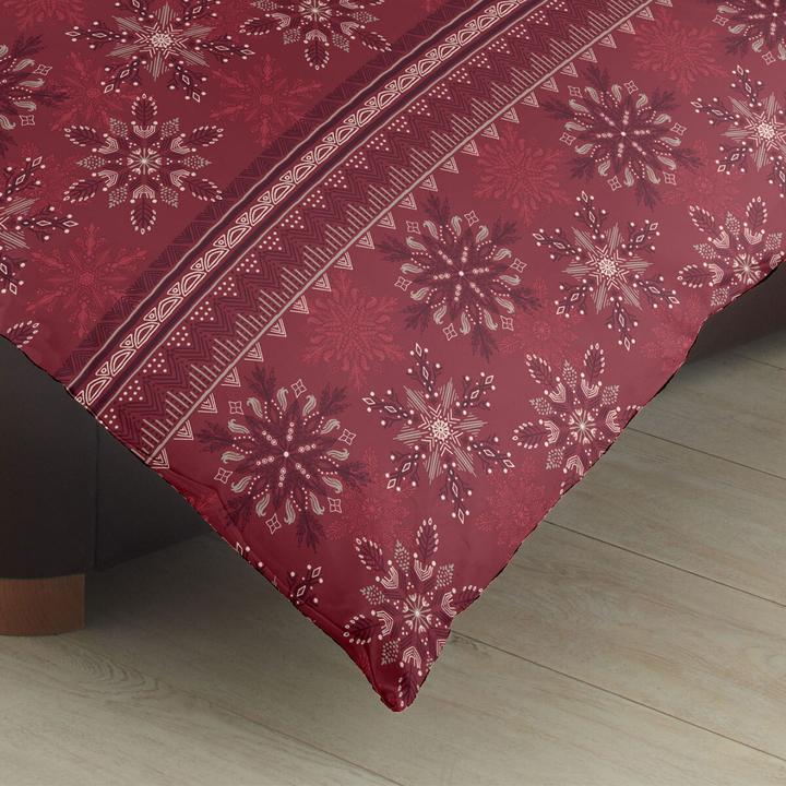 Produktbild Traumschlaf Sterne und Schneeflocken (Duvetbezug, 155x220 cm + 80x80 cm)