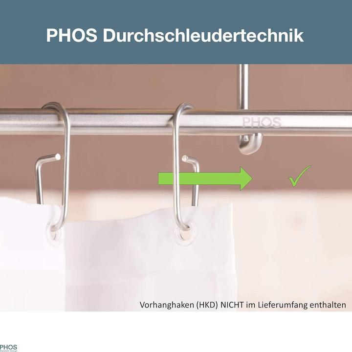 Produktbild Phos DSE Duschvorhangstange