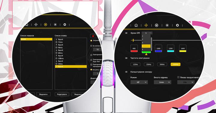 Actual product image Hator Pulsar 3, black - Optical Yellow 100M Switches PixArt PMW 3311(HTM610) (Cable)