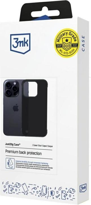 Actual product image 3MK Etui Just20g Matt Case do iPhone 16 Pro Max (Apple iPhone 16 Pro Max)