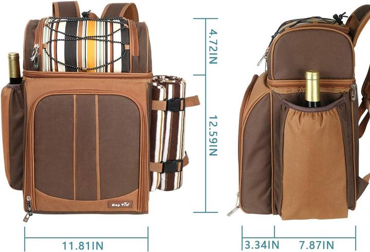 Actual product image Hap Tim Picnic backpack