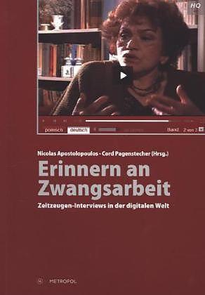 Produktbild Erinnern an Zwangsarbeit (Deutsch, Cord Apostolopoulos Pagenstecher, 2013)