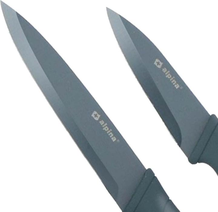 Actual product image alpina Set of professional kitchen knives 5 pcs.