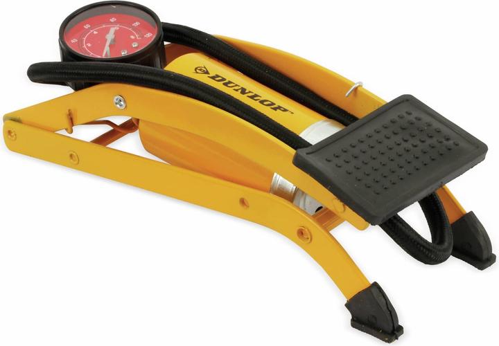 Actual product image Dunlop Foot pump pressure gauge