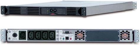 Produktbild APC SUA1000RMI1U, Smart-UPS RM 1U 1000VA 230V, 640W (1000 VA, 640 W, Line-Interaktiv USV)