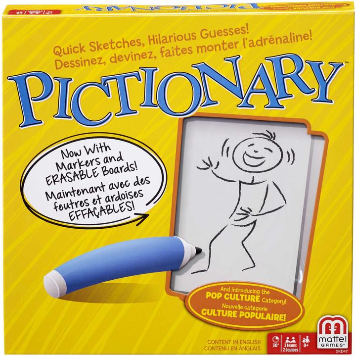 Mattel Games Pictionary (Französisch, 2 - 4 Spieler)