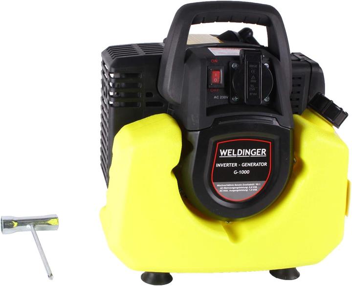 Produktbild Weldinger G1000 Generator (800 W, 3 l)