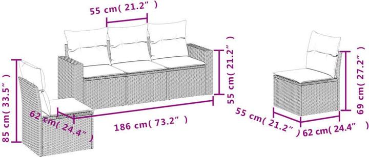 Produktbild vidaXL Zoya