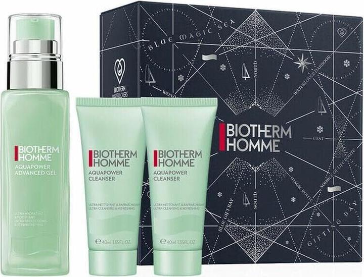Produktbild Biotherm Homme Aquapower Advanced Gelhülle 3 Stück (Gesichtspflege Set)