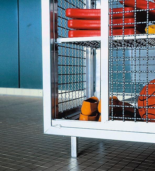 Actual product image Sport-Thieme Swimming pool mesh shelf trolley
