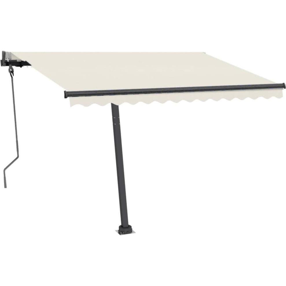 VidaXL, Markise, Stützen für Markisen Anthrazit 300x245 cm Eisen,Farbe (3 m)