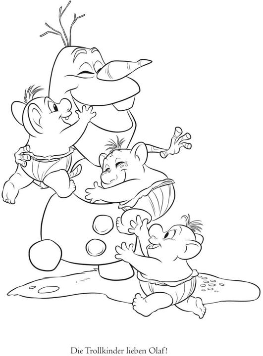 Produktbild Disney Eiskönigin: Malspass mit Olaf